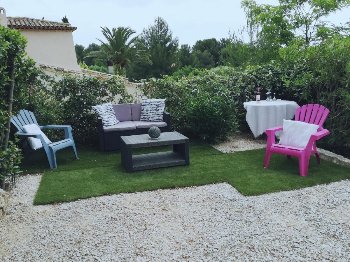 Appartement En Residence Privee Proche Mer Sausset-les-Pins Exterior photo